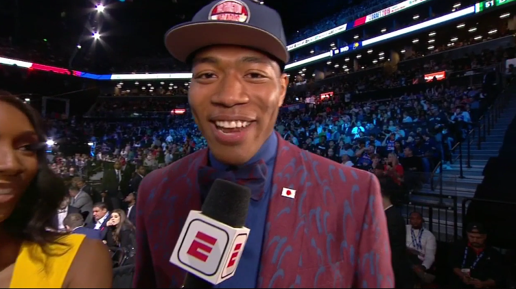 未來可期!八村塁第9順位被巫師選中,成日本歷史第一位被選中球員!-黑特籃球-NBA新聞影音圖片分享社區