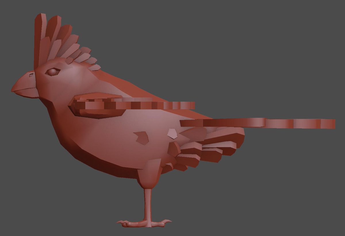 Erythia On Twitter I Designed The Starter Bird For Avian S Destiny Today Each Player Will Have A Cardinal But You Can Open Loot Crates Spend Coins To Unlock More Species To Play As For - red bird roblox