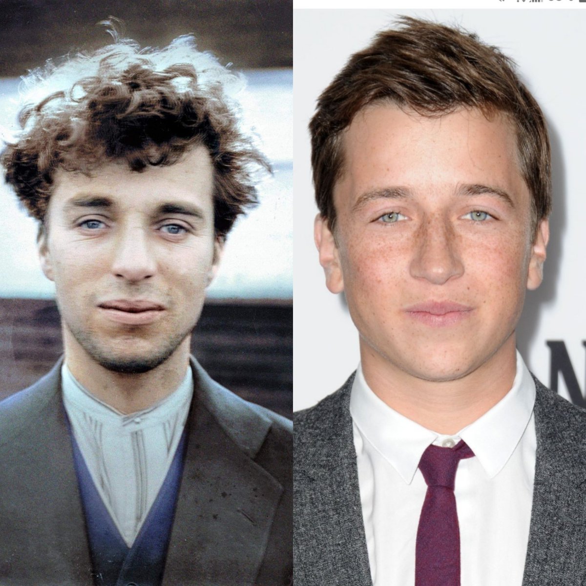 slking41188's tweet photo. Dude @SkylerGisondo looks like Charlie Chaplin in 1916 
#lookalikes #skylergisondo https://t.co/dqxQCIa6Hg
