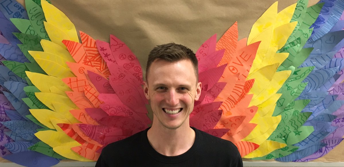 B_Rieper's tweet photo. 🏳️🌈 PRIDE GIVES US WINGS 🏳️🌈
In #RHM203 we’ve created a selfie station for our community to show and share their #PRIDE. We hope it offers comfort and affirmation to our @RHMcGregor1 community. Happy Pride! #McGregorPride ❤️🧡💛💚💙💜
@tdsb @gbvpoffice_TDSB @LC4_TDSB https://t.co/KJwVonJgMv