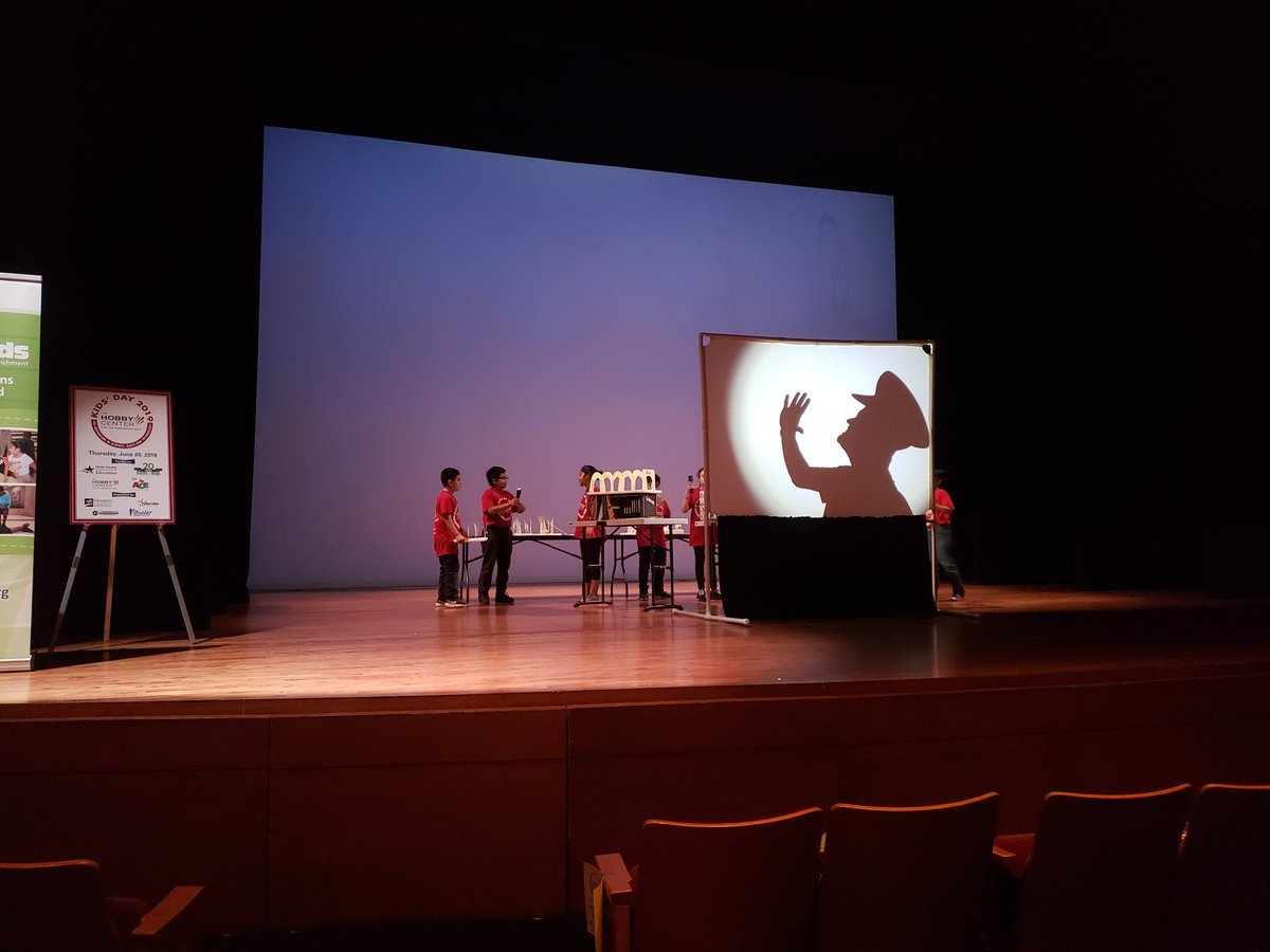 bissonnetasp's tweet photo. All aboard the @HCDE_CASE Express! Our 4th grade Cardinal Camp students are loving Kids' Day at the Hobby Center 💕 https://t.co/vJdjPXq88X