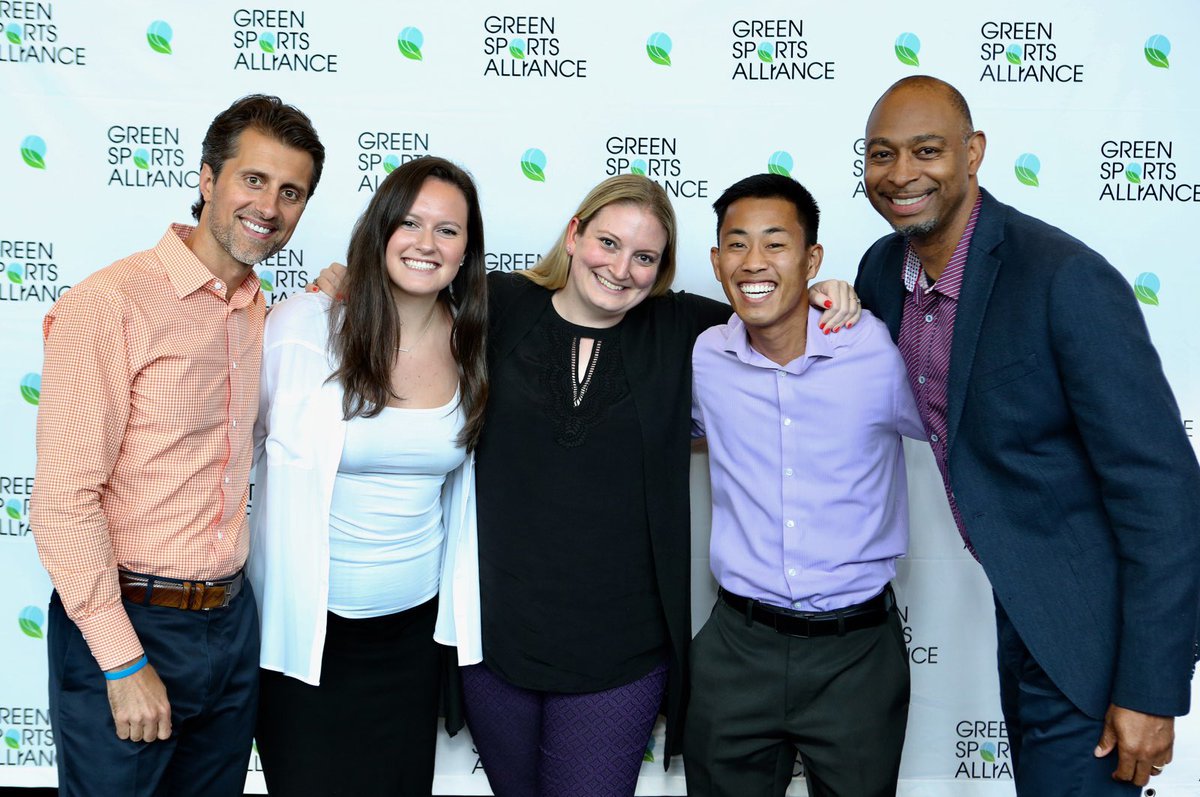 sportsalliance's tweet photo. From our team to yours...thank you thank you thank you to everyone that spoke, sponsored, and attended our 2019 Green Sports Alliance Summit! It wouldn’t have been possible or successful without all of you! #greensports #PlayForTheNextGen https://t.co/Rz7ov4EltG