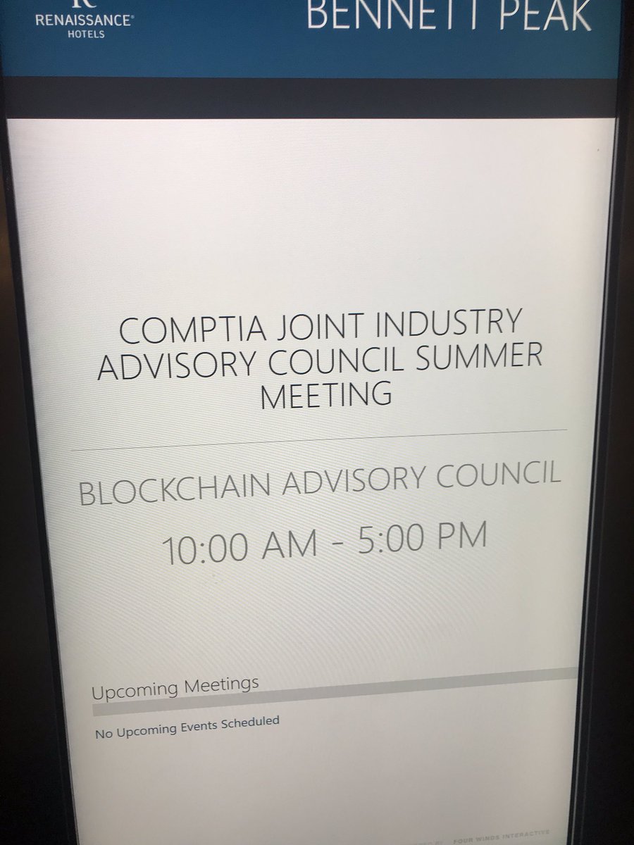 GoImmutable's tweet image. A great day of blockchain discussion, with some great content soon to follow.  #comptia #blockchain