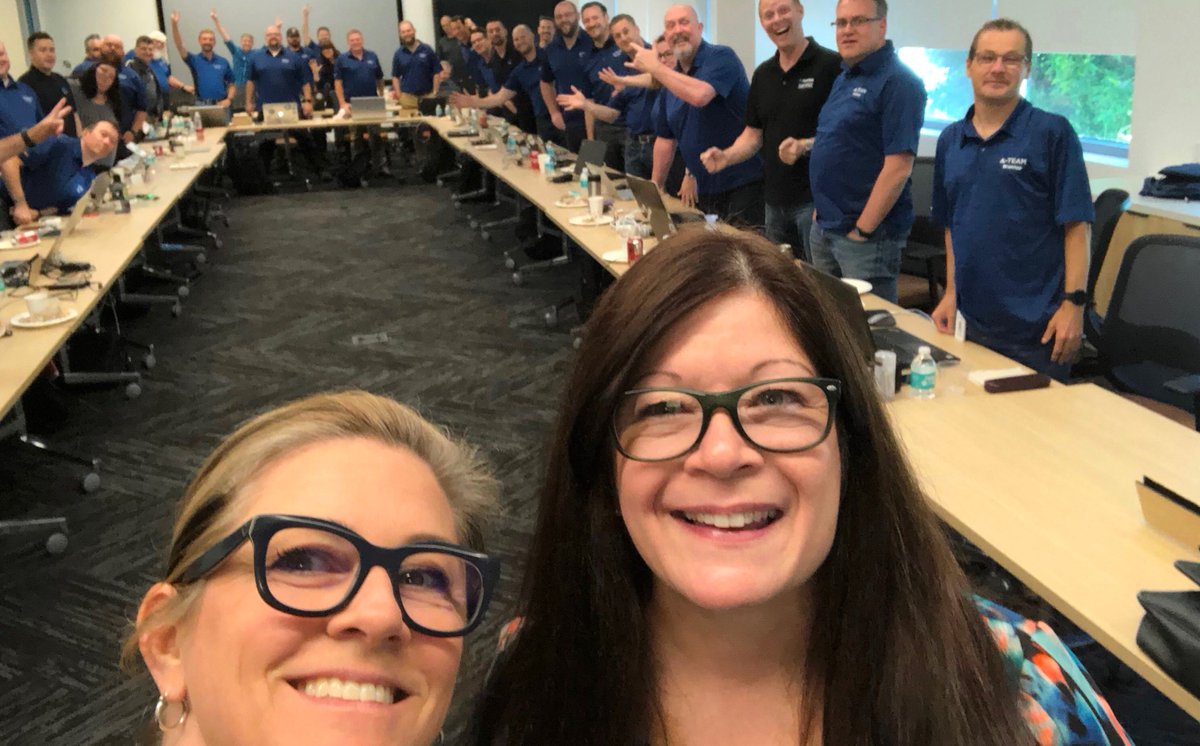 Day two of the #NetAppATeam #ETL in full swing!  A great couple of days of full immersion in all of the innovation that @NetApp is delivering.  #TheFamilyYouChoose