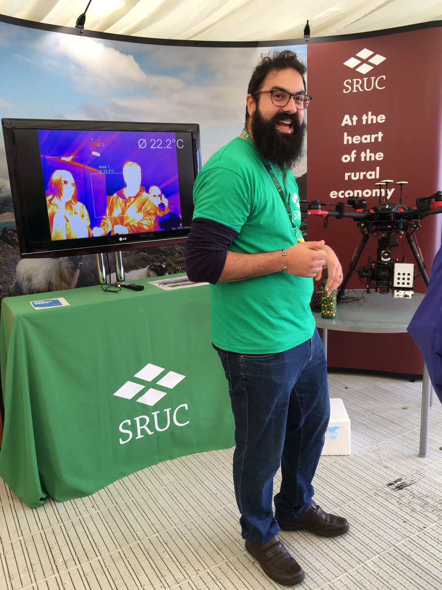 SRUCStudy's tweet photo. Fantastic first day @ScotlandRHShow. Come along to the SRUC stand and try a milkshake; learn about drones; try on a VR headset; have a go on the tractor simulator; and pick up a free goodie bag. #RoyalHighlandShow #SRUCRHS19 https://t.co/iYcoIv3O2V