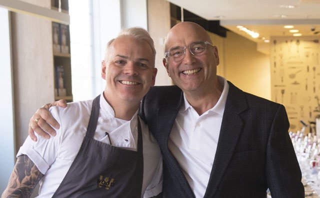 Join MasterChef Champion <a href="/SimonJWoodUK/">Simon Wood</a> and judge <a href="/GreggAWallace/">Gregg Wallace</a> at <a href="/WOODKRAFTChelt/">WOODKRAFT</a> for a special one-off WeFiFo event on 1st July.

They will be cooking up a feast, including the dessert created by Simon for MasterChef which won him the final in. woodkraftcheltenham.com/special-wefifo… #gloshour