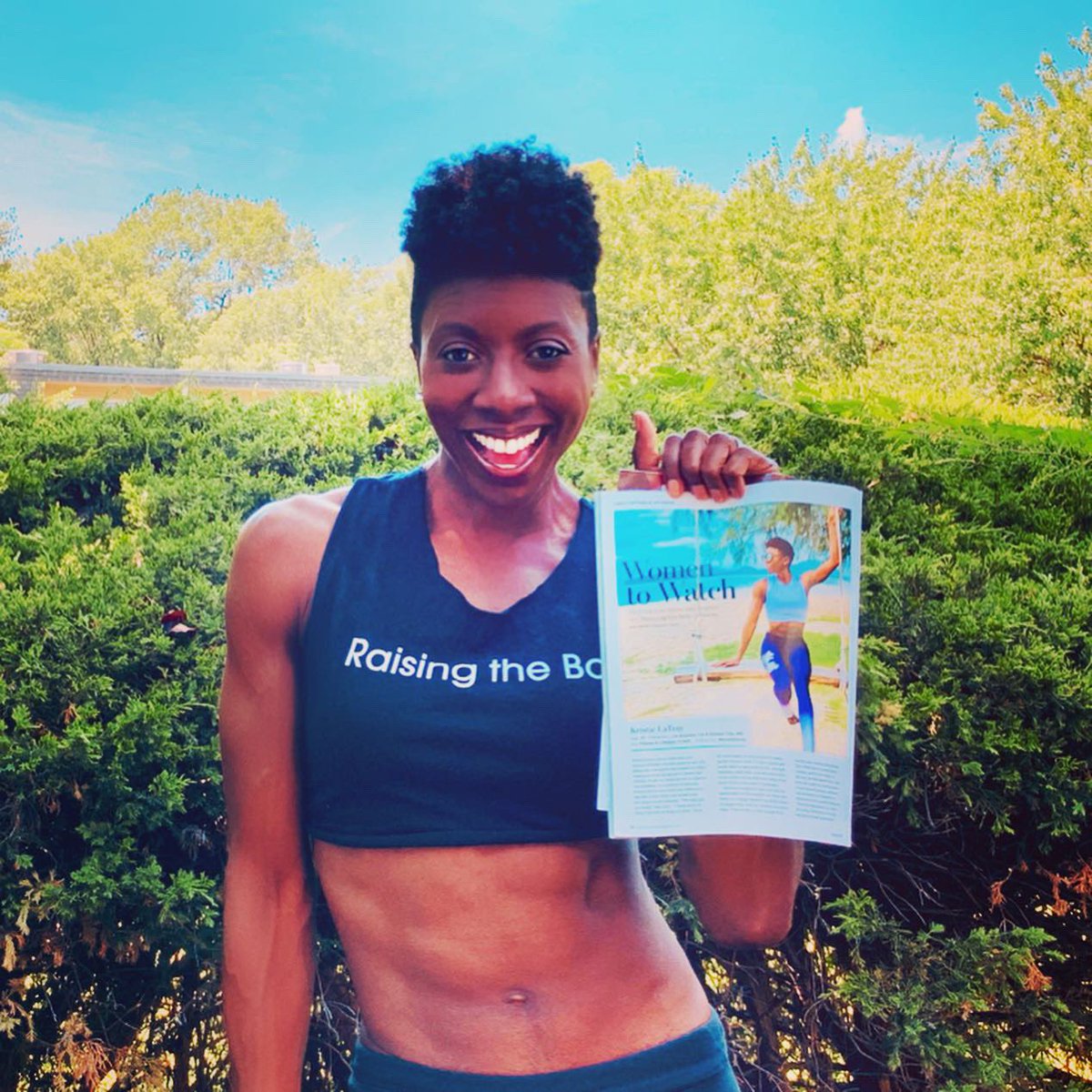 kristielatray's tweet photo. I’m so excited to be in @strongfitnessmag! Thanks for the beautiful layout and the article. You totally get me! #fit #insideoutfit #fitnessmodel #strongfitnessmag https://t.co/PxZUyh3a5Y