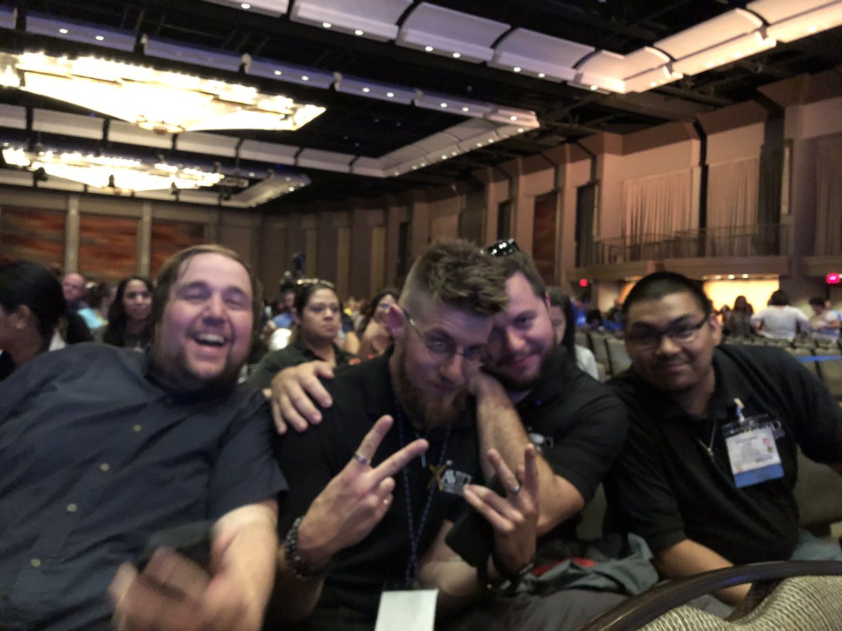 LaSenoraRamirez's tweet image. OB is in the house at the #Avidsi2019 general session! @jeanieozone @johnvtucci #AVIDEXCEL #avidsi19