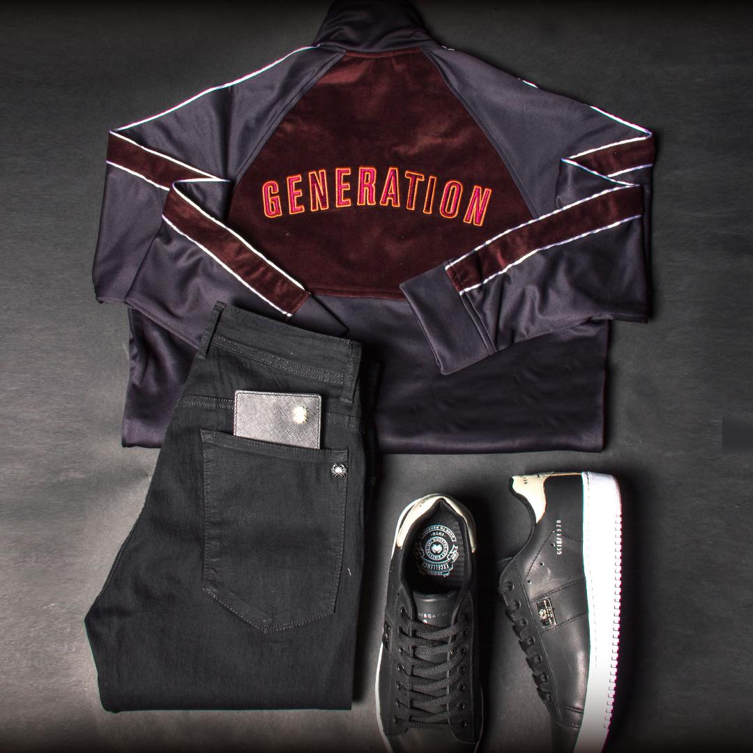 THE LOOK: 
Zapatilla Tenis Chapón George + Campera Deportiva Paris