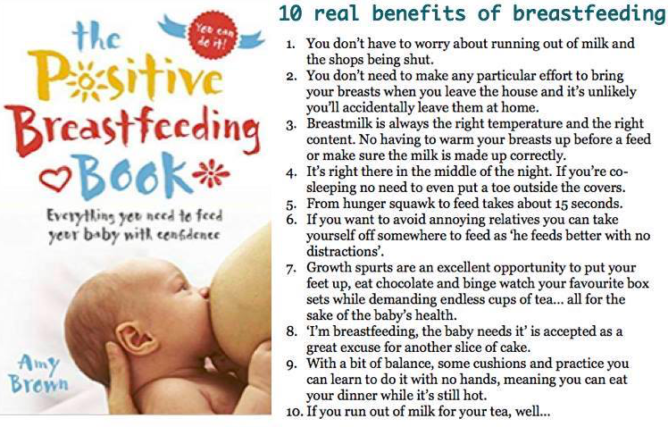 Prof_AmyBrown's tweet photo. This is the information about the 'benefits of breastfeeding' women should really get 😁😁

#breastfeedingcelebrationweek https://t.co/p6bScfH1lJ