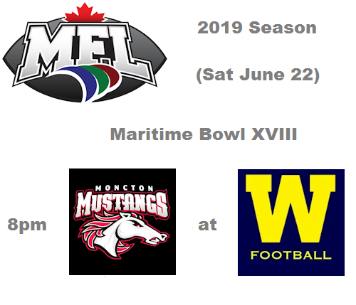 The 2019 Maritime Football League (MFL) Maritme Bowl XVIII
.
.
.  
#maritimefootballleague #MFL #2019season #2019kickoff #MonctonMustangs  #SaintJohnWanderers #2019MFLSeasonFinals #RoadToTheMaritimeBowlXVIII #2019MFLFinals #MaritimeBowlXVIII #2019MFLChampionship #Championship
