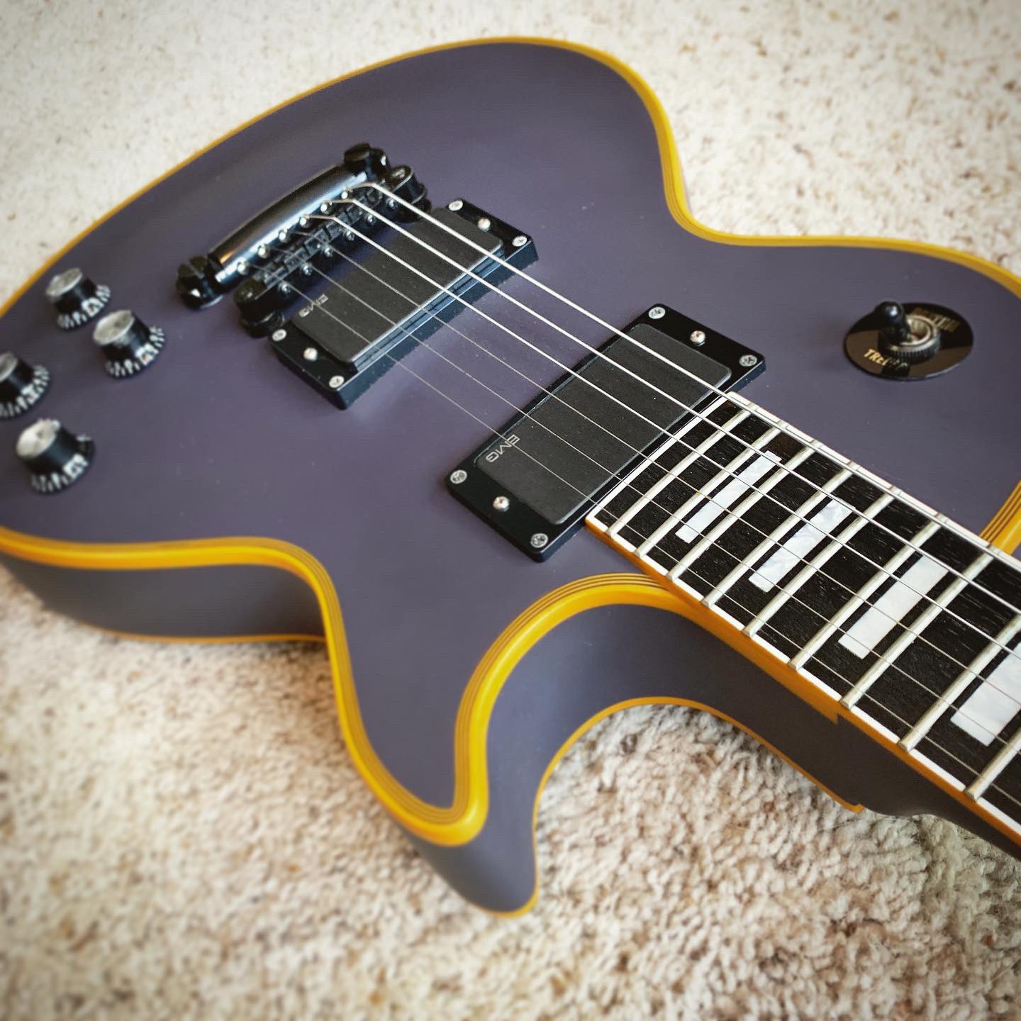 James hetfield purple les paul outlet
