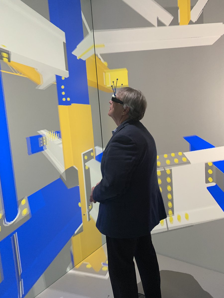 DilipC66's tweet photo. Excited to have spent a day in Wolverine Country @UMich learning about their research in areas of the built environment #GoBlue https://t.co/KaX6MfTbsW