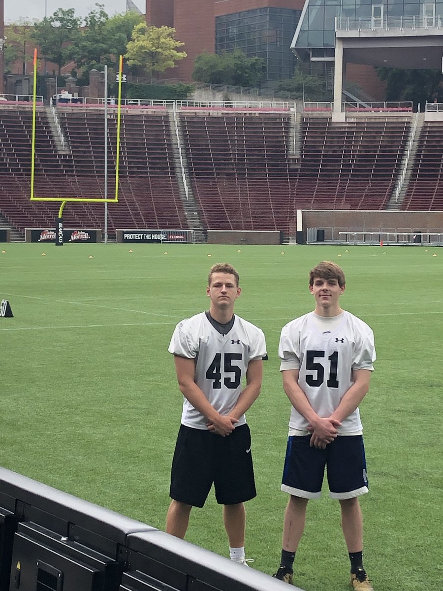 Madeira football well represented at UC Elite Showcase Camp today <a href="/MadeiraFB/">Madeira Mustangs Football</a> <a href="/englert_vinnie/">Vincent Englert</a> <a href="/ChrisStew17/">Chris Stewart</a>