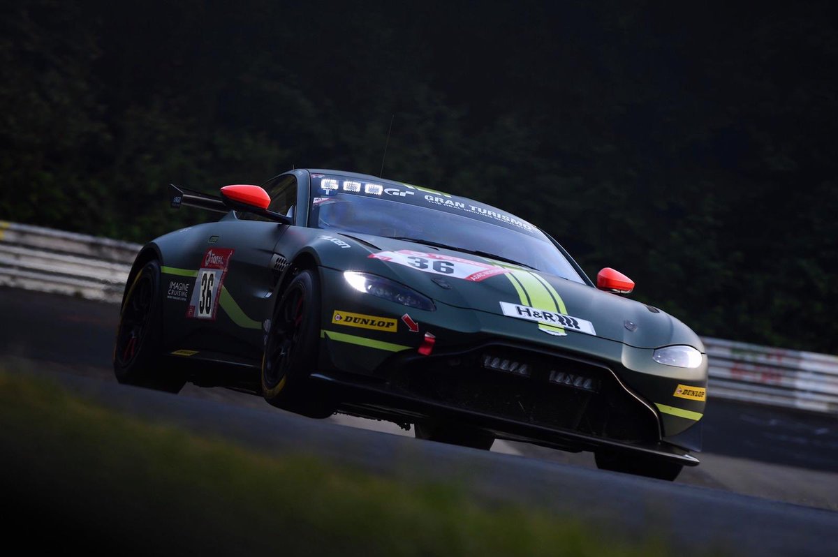 That’s a pretty good start to the week’s proceedings in the @24hNBR as the @AMR_Official Vantage GT4s are P1 and P4 in the SP8T class after first qualifying.
#AstonMartin #VantageGT4 #24hNBR