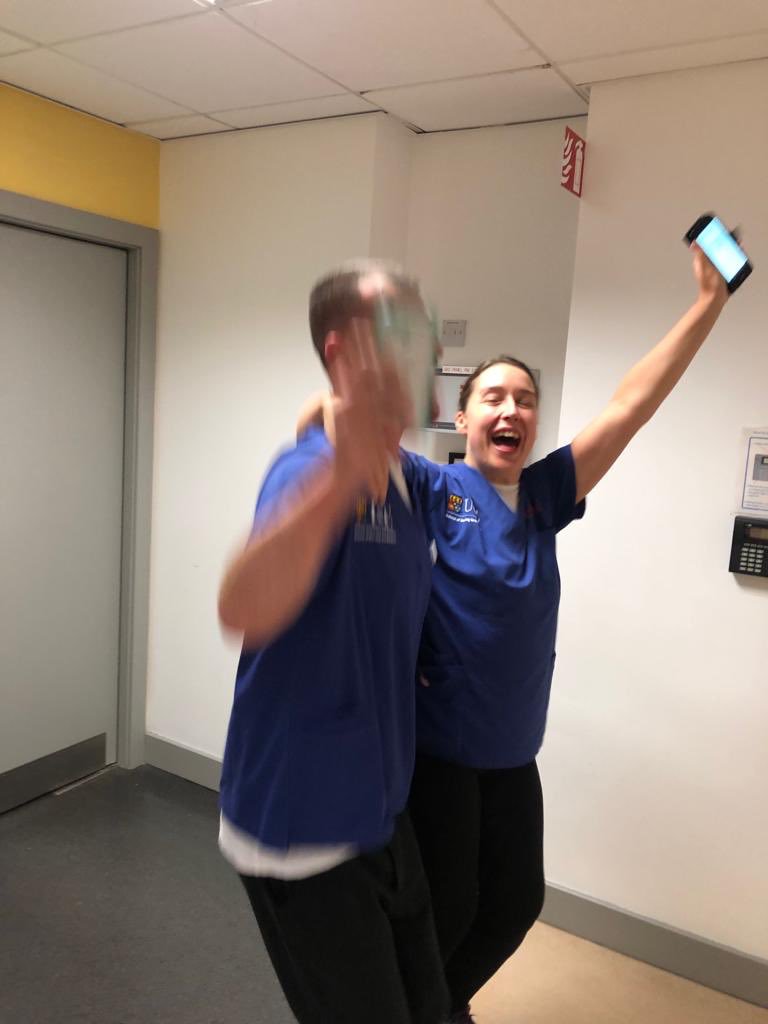 NualaWalshe's tweet photo. Congrats to these two third year students who also work part time in the clinical skills simulation centre - delighted with their end of year results , now 4th years ⁦@uccnursmid⁩ https://t.co/Gn9gVmY4tQ