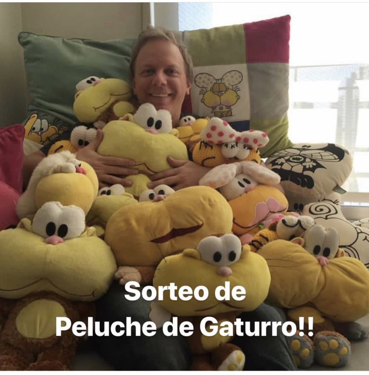 Like y RT, y sorteamos peluche de Gaturro!!! Dale!! 💙❤️💚💜💛