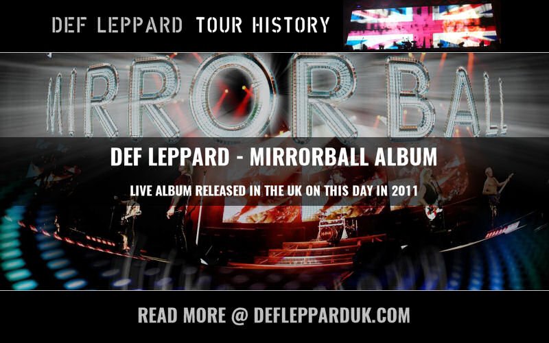 dltourhistory's tweet photo. Def Leppard News - 8 Years Ago #DEFLEPPARD release #MIRRORBALL Live Album in the UK ๐ฌ๐ง๐ธ
#livealbum #TBT #defleppardlive
https://t.co/EhhLHyvYDn https://t.co/eX6Z8FG8nj