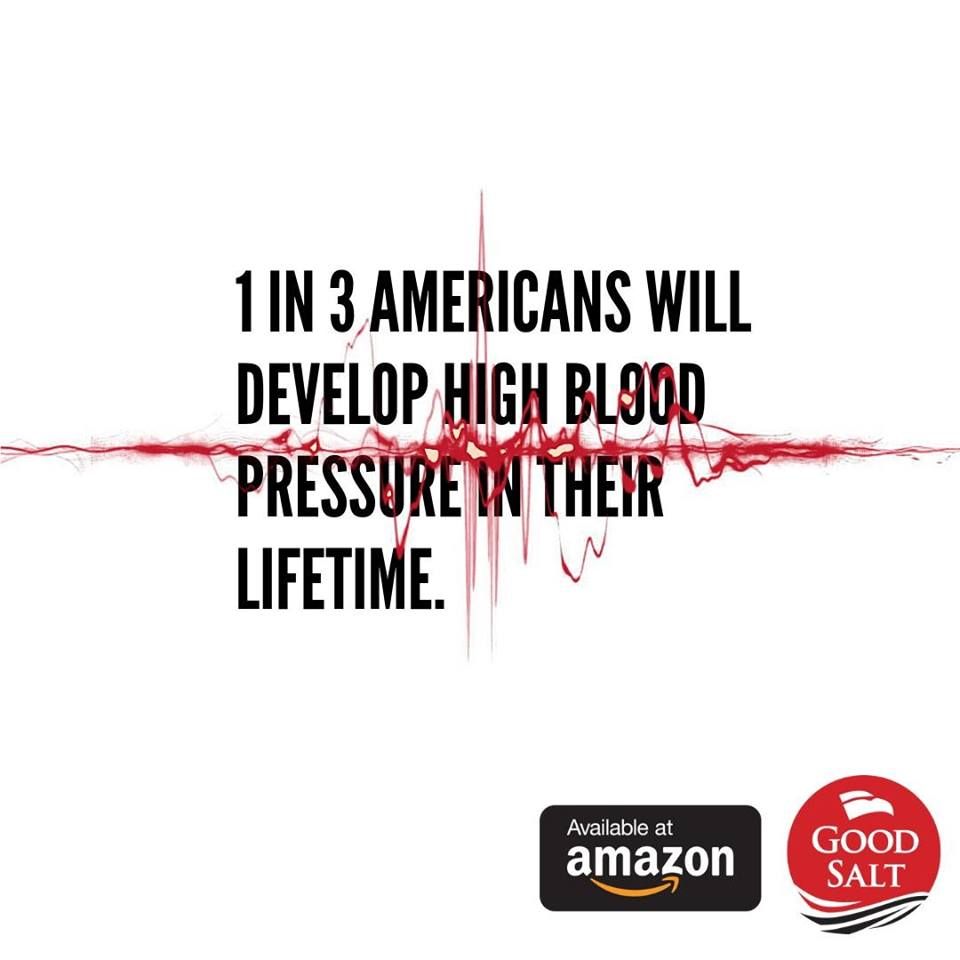 GoodSaltUSA's tweet photo. Did you know 29% of American Adults have high blood pressure? That is 1 in every 3 adults in America! everyone should lower their sodium salt intake - choose GoodSalt today!

GoodSalt, Now Available at AMAZON!
https://t.co/nfvjv024sS

#Americans #highbloodpressure #Nevada #Maine https://t.co/cxXmV6S5m1