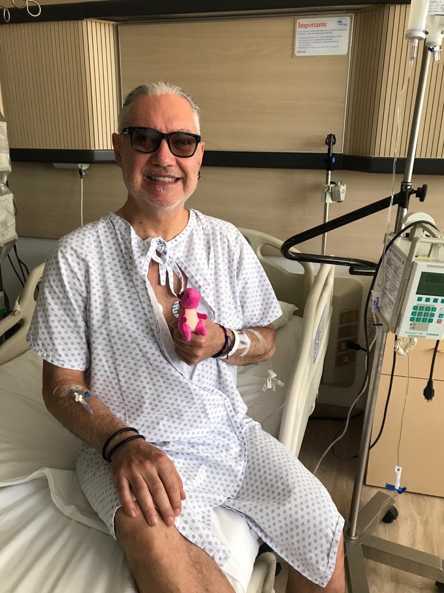 Gracias a mi equipo de doctores la cirugía fue todo un èxito !!! #cateterismocardiaco  #A&amp;B