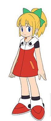 ロックマンのロールちゃんゼロ説すき (おそらく金髪のポニーテールと