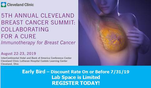 DrStephValente's tweet photo. Breast and Plastic Surgeons! Join us Aug 22nd for a hands-on oncoplastics, nipple sparing mastectomy, pre-pec recon course @ClevelandClinic #advancedsurgicaltechniques Aug 23rd multidisciplinary learning cancer immunotherapy #visitCLE https://t.co/ez5V7H2V6q