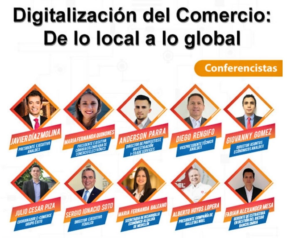 camcoelectronic's tweet photo. El próximo 10 de julio, en #Medellín #MaríaFernandaQuiñones, presidente ejecutiva de la #CCCE, participará en el IV foro regional de Comercio Exterior de @AnaldexColombia, con su conferencia en #eCommerceTransfronterizo.
Inscríbete aquí: https://t.co/pFNjJAfPVG https://t.co/Ijoc70g7rS