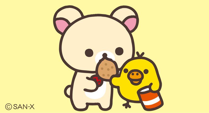 rilakkuma_gyr's tweet photo. きょう6月21日は、スナックの日。

キイロイトリ、食べさせてあげてるみたい。

#スナックの日 https://t.co/iTkztyTc7u