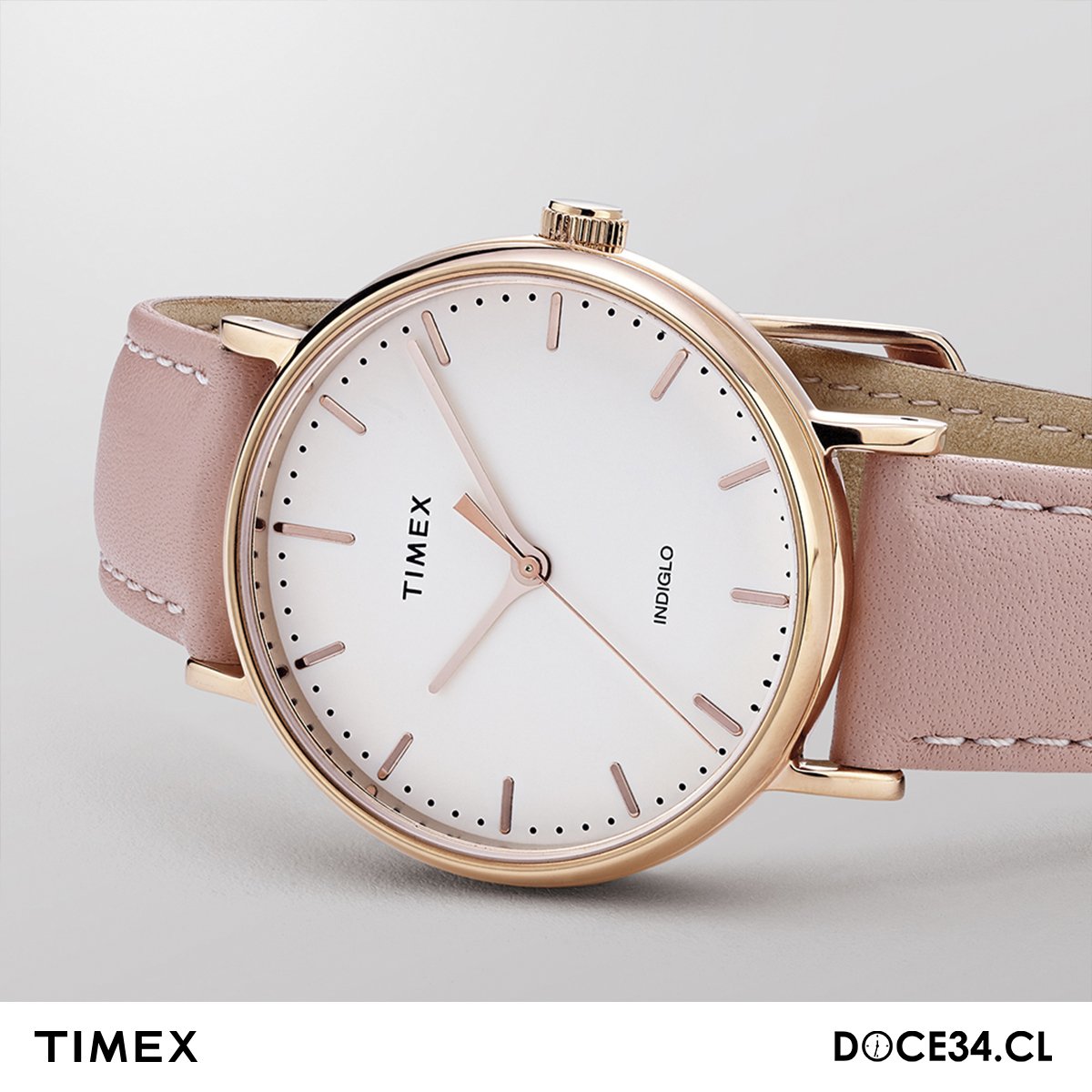 Doce_34's tweet photo. #TIMEX ⌚TW2T31900 Combina su esfera minimalista en color crema con un estuche en tono dorado rosa y correa de color pastel que acompaña en cualquier ocasión. Consulta su precio en el link: https://t.co/bZt6fNA1i8 15%OFF por tu compra online. #Chile #Doce34 https://t.co/bC3bo9uR5T