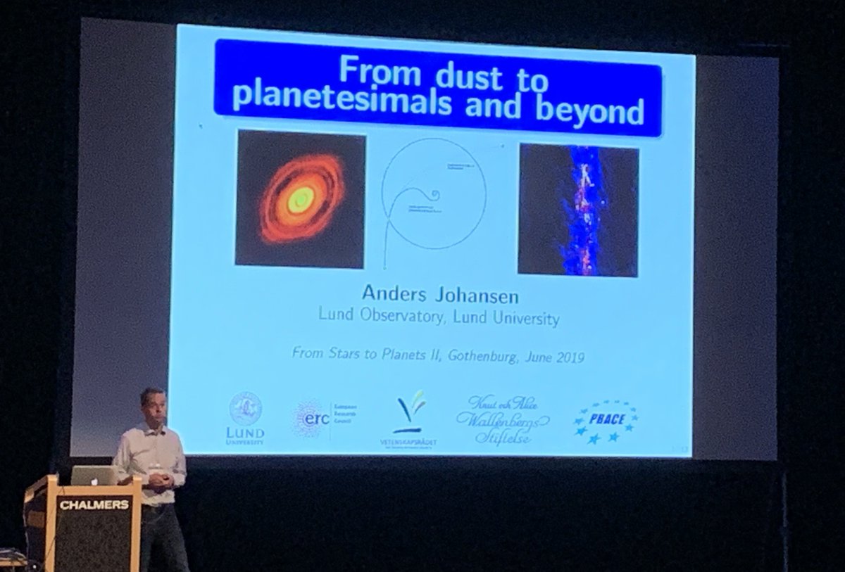 astrotweeps's tweet photo. Anders Johansen - From dust to planetesimals and beyond #FSTPII https://t.co/11CAC53CrC
