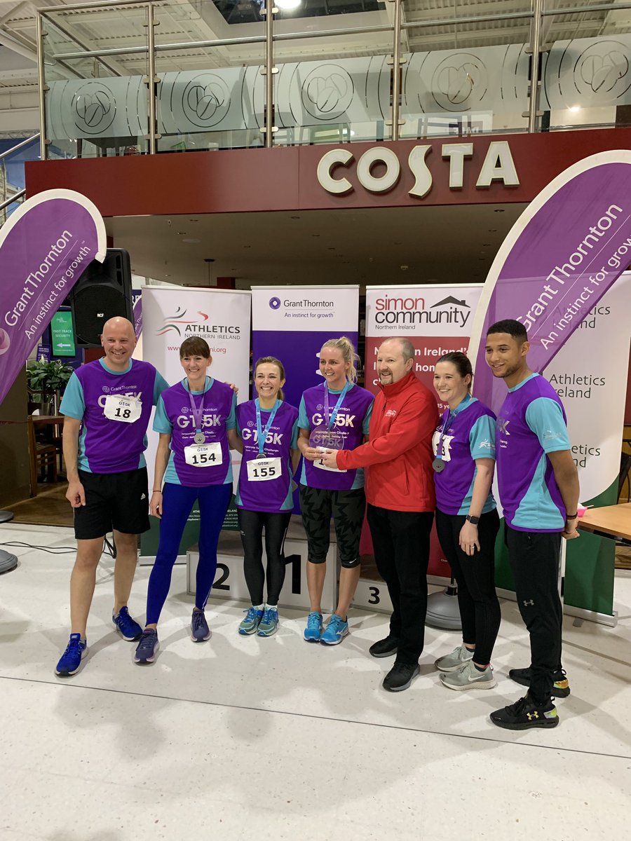 1st place Womens team #GTrunwayrun