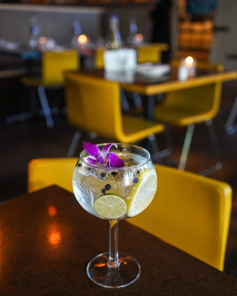 Kick the weekend off early with one of our big, boozy Spanish G&amp;Ts!