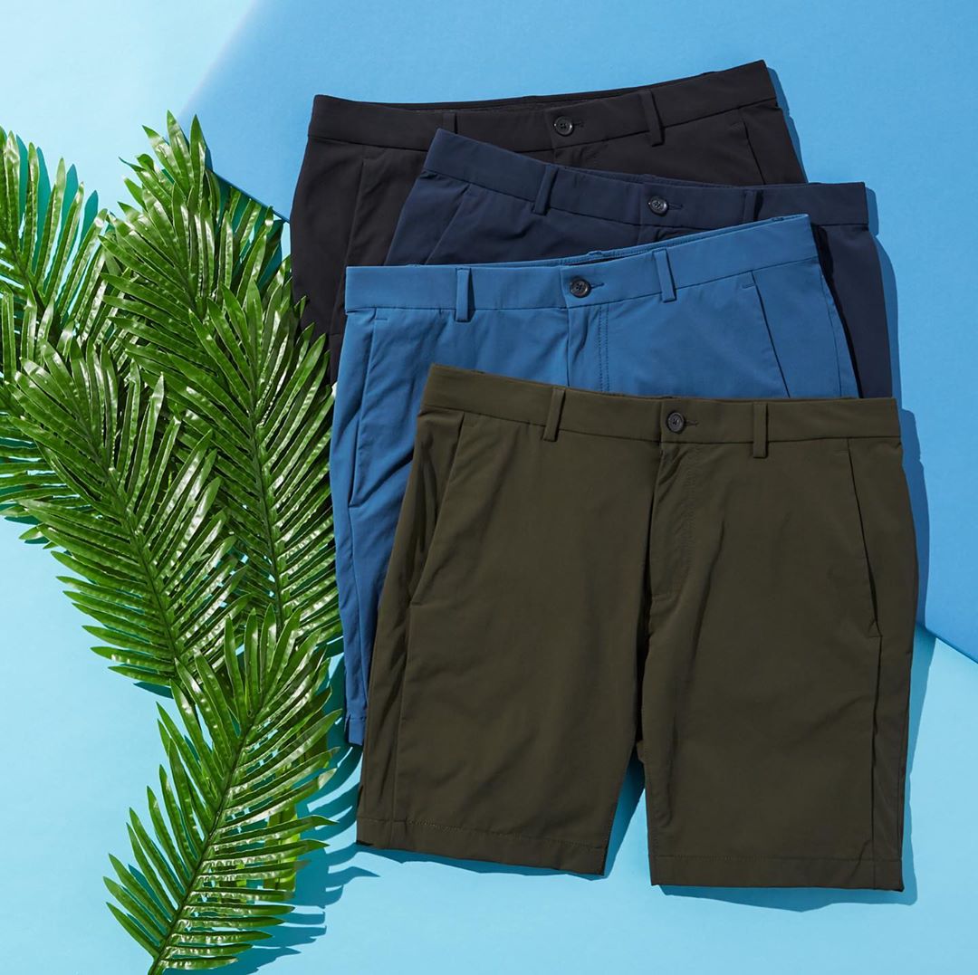Enjoy all-day comfort in these Perry Ellis tech shorts. Lightweight ...