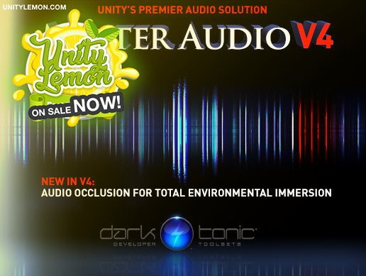 UnityLemon's tweet image. Master Audio: AAA Sound is on sale !!! Only $40 #unitylemon #unity #assetstore #sales assetstore.unity3d.com/en/#!/content/…