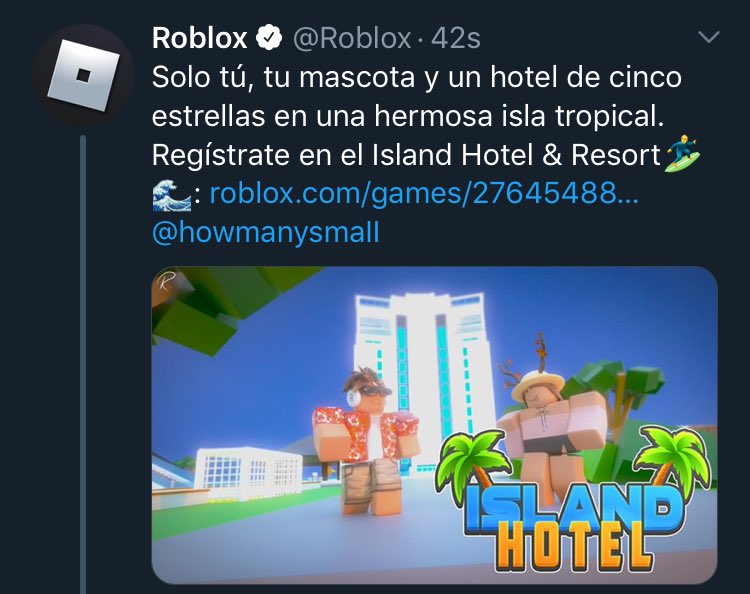 Roblox On Twitter Just You Your Pet And A Five Star Hotel On A