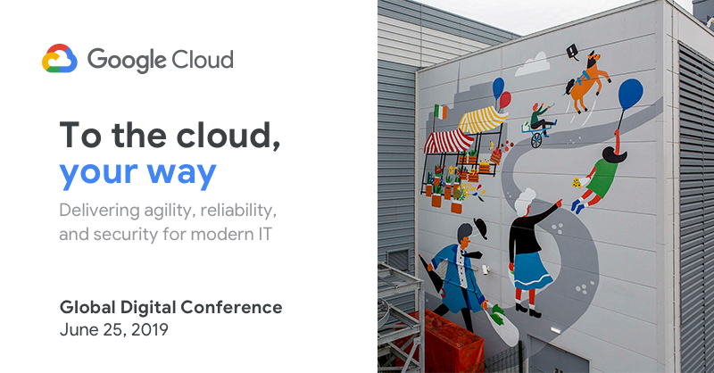 googlecloud's tweet photo. Discover the best migration strategy to help you innovate on your terms. Reserve your seat for our #ModernizeIT19 global conference to find out how → https://t.co/f7xFVCX9oP https://t.co/vdk0UZVEMD
