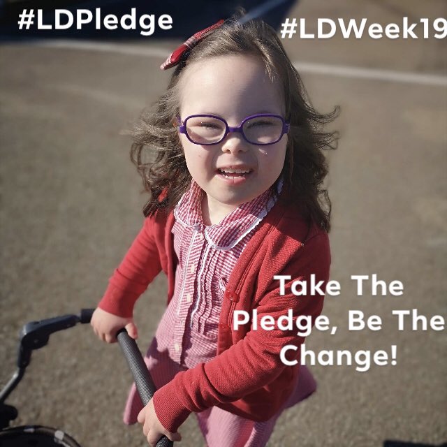 LookingUpBooks's tweet image. We have had trouble filming so some of us will be posting pics instead for the #LDPledge for #LDWeek19 here’s Connie ❤️