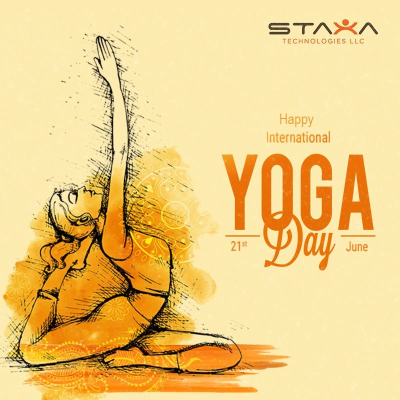 StaxaTechnolog1's tweet image. Yoga for peace, harmony, and progress! Greetings on International Yoga Day. 
#staxatechnologies #yogaday #yogaday2019