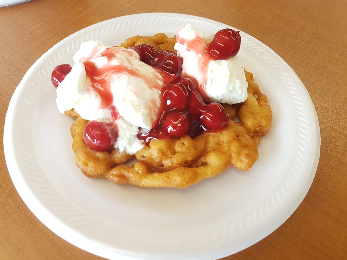 What's an #EAW without some fresh funnel cakes!?!?! Hope my team loved it.  #EAW2019 #td