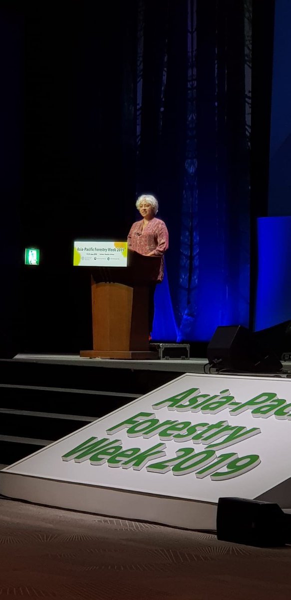 FAOAsiaPacific's tweet photo. “There is more &amp; more of a push for cooperation... what can we do to ensure a greater synchronicity between the structures of power &amp; movements of people?” At #APFW2019 Radha Kumar, UNUni, takes a journey into the future to unravel regional conflict &amp; cooperation #ZeroHunger https://t.co/dSOLNIrvzj