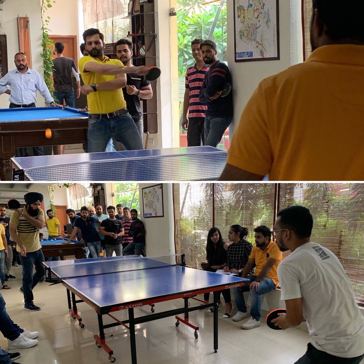 sdeievent's tweet image. #PauseForFun Another day of #smartDataTableTennisTournament where challenging matches were seen by #smarTains. #WorkHardPlayHarder