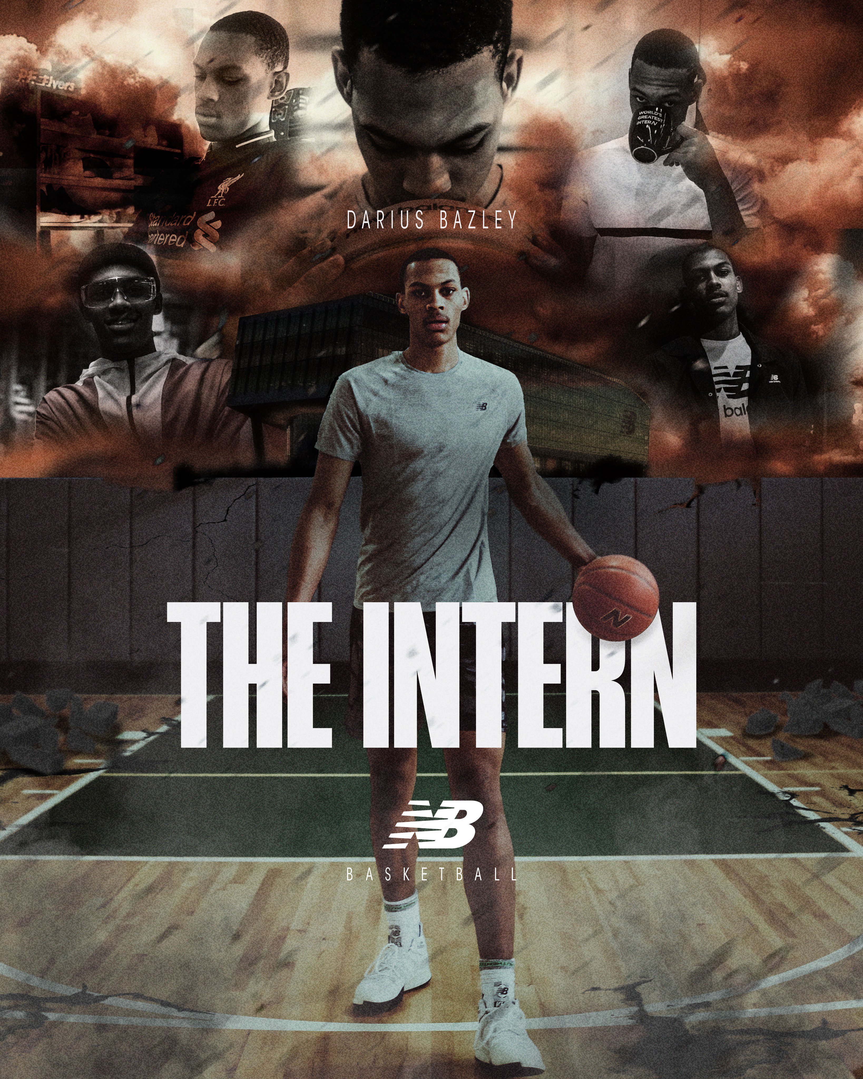 New balance internship basketball player sale