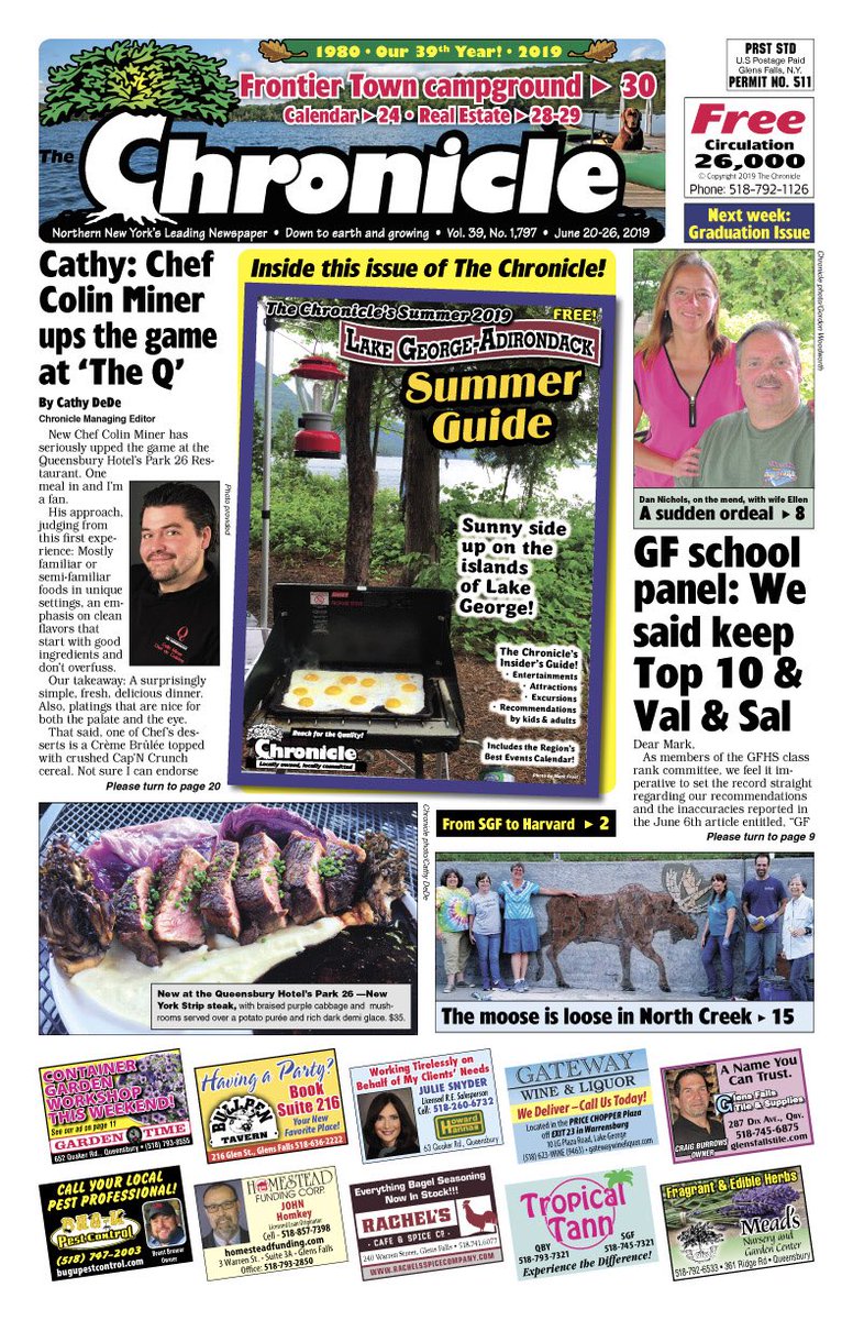 GFChronicle's tweet photo. It’s Chronicle Thursday! This week’s issue includes our summer guide! https://t.co/LqeOVjimZg