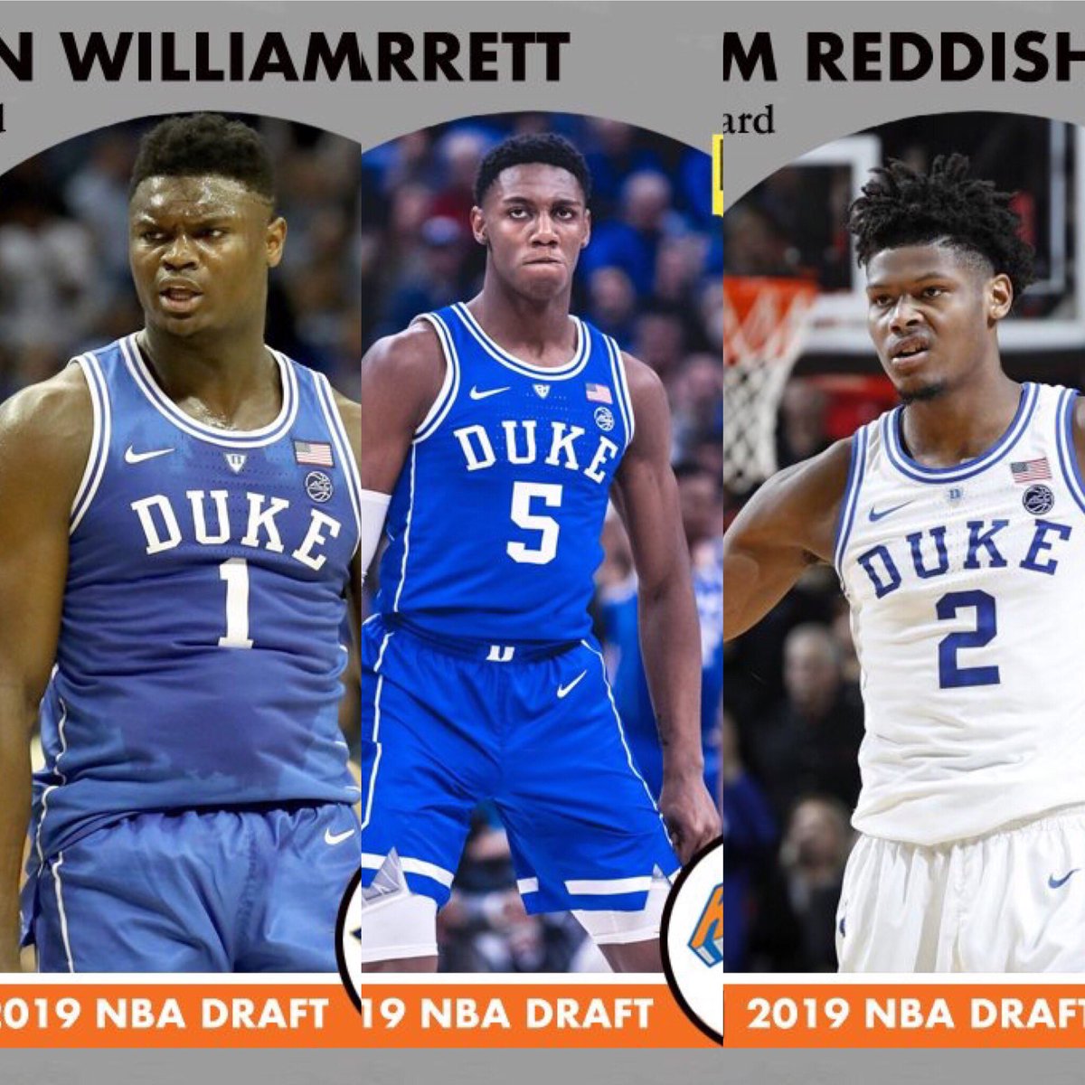 Coachgusti's tweet photo. #NBADraft19 #goduke https://t.co/4ZNAZxe5XE