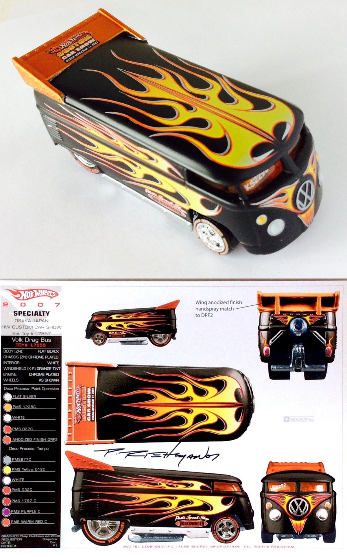 ホットウィール 2007年　OSAKA CUSTOM CAR SHOW VW ホットウィール 2007年 OSAKA CUSTOM CAR SHOW VW 【公式通販】