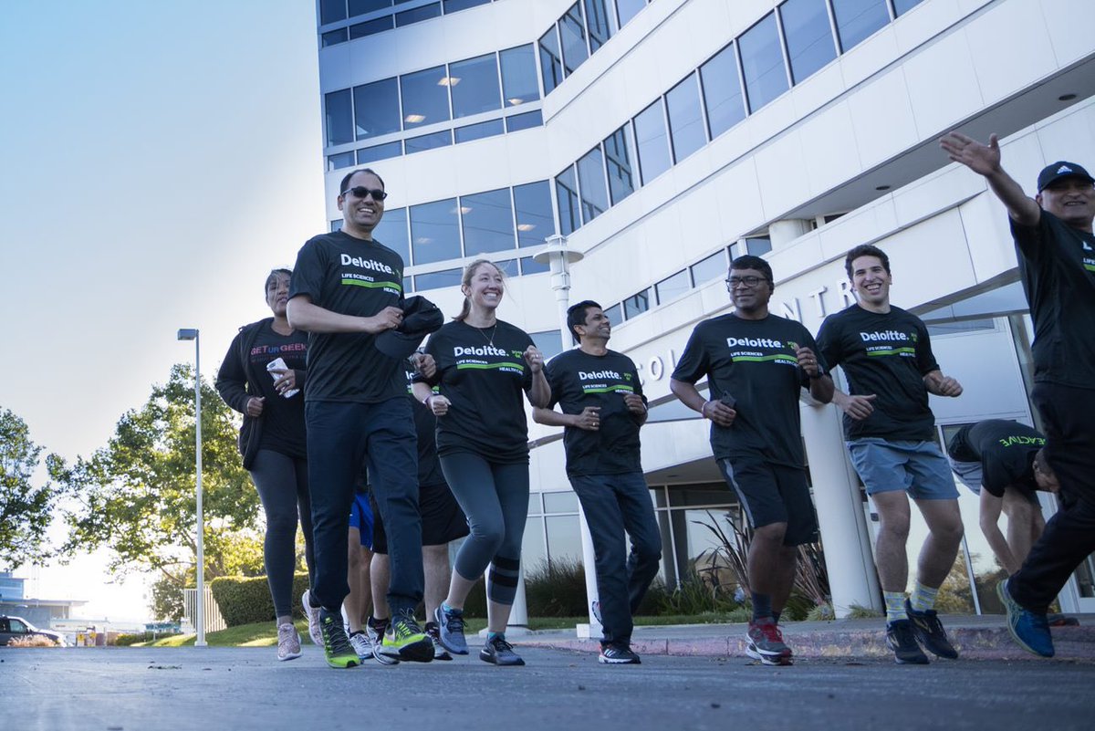 abhishekmrai's tweet image. Team Gilead completed LSHC5K Run at Foster City #weareo2 #BeActive #deloittelshc5k