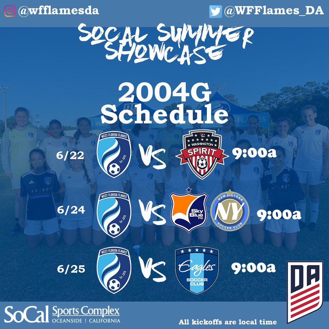 TPA_Tony's tweet image. Here we go @WFFlames_DA @ussoccer_da last nights sleep before an early flight to SoCal for the #DASummerShowcase ⚽️⚽️⚽️ @RobStoneONFOX send some hometown love our way and wish us luck!