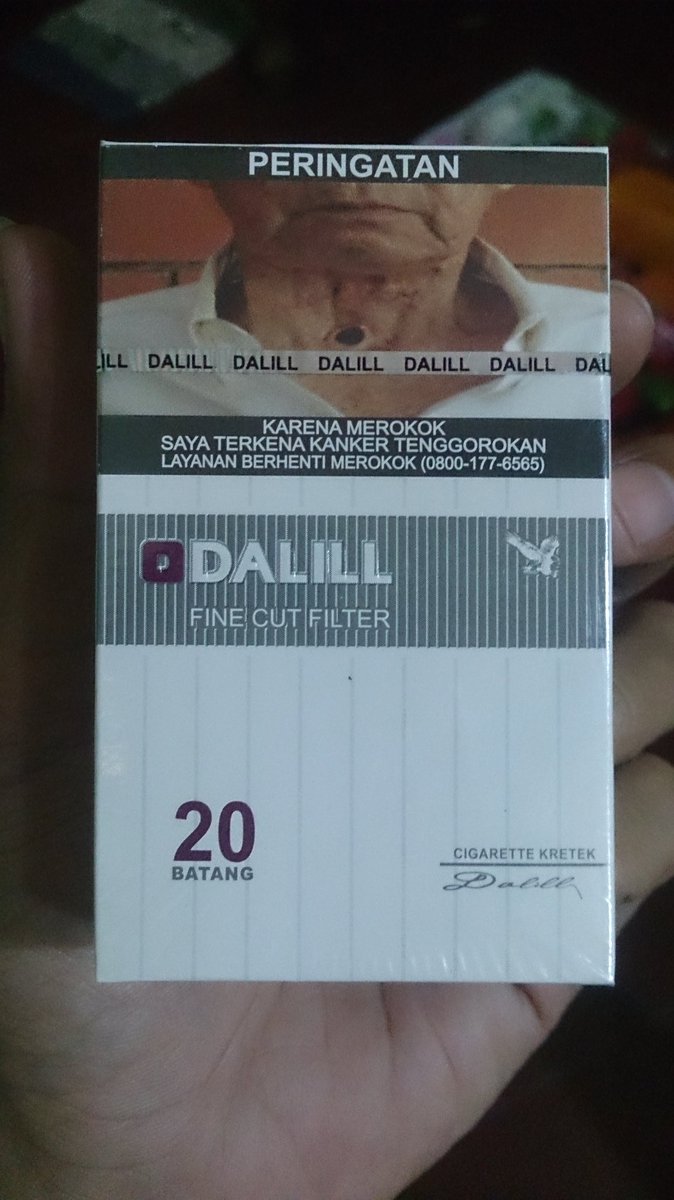 Kalo ada yang nanya dalilnya rokok, nih ane kasi