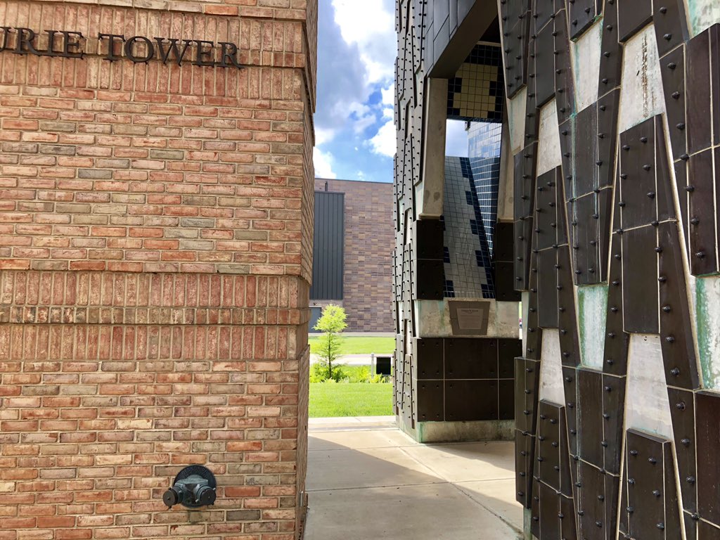 Charles W. Moore, Lurie Tower (1996) /// Moore’s career was bookended by the University of Michigan—he received his Bachelor’s degree there in 1947 and his final design, Lurie Tower, was built on North Campus almost 50 years later.