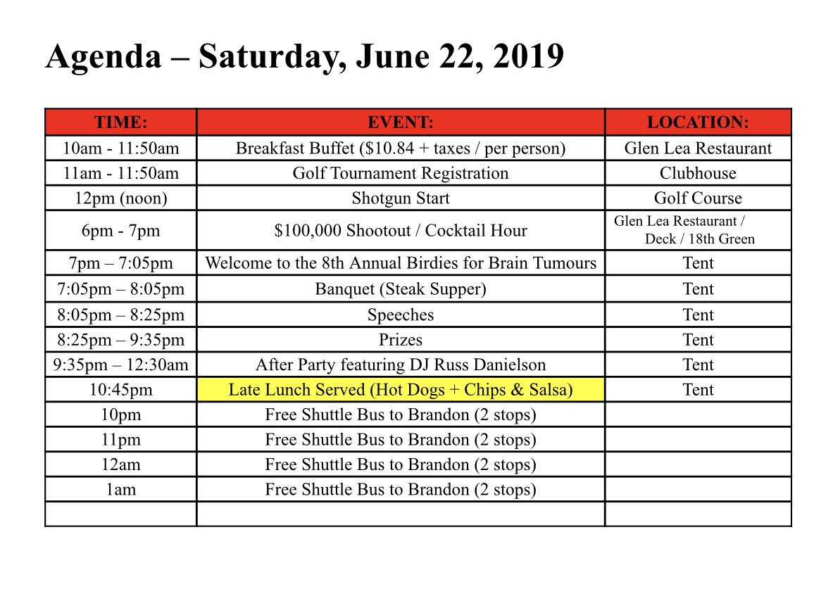 B4BTinfo's tweet photo. 8th Annual Birdies for Brain Tumours
• Saturday, June 22, 2019 •
#B4BT #GreyMatters #ImagineACure #GLGC #BDNMB https://t.co/I7YbaAgvO2